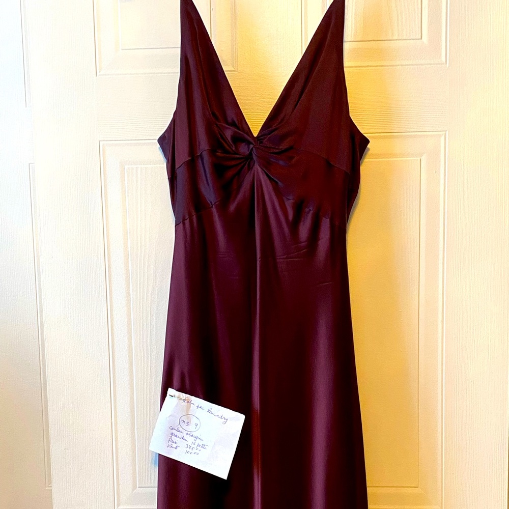Burgundy maxi dress by Laundry size 12 p